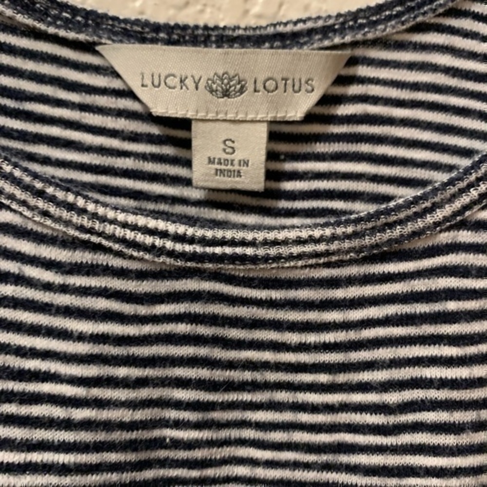 Lucky Lotus size small romper - Picture 5 of 7